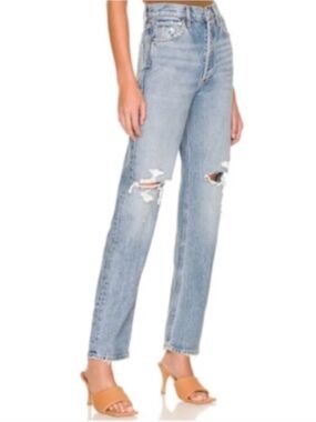 AGOLDE ‘90s Jeans Pinch Waist Straight Leg Rule 25 with stretch